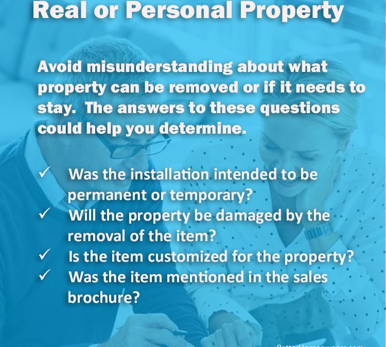 Real or Personal Property